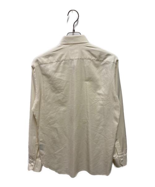ERMENEGILDO ZEGNA（エルメネジルド・ゼニア）ERMENEGILDO ZEGNA (エルメネジルド・ゼニア) tailored fit シャツ ベージュ サイズ:Ｍの古着・服飾アイテム