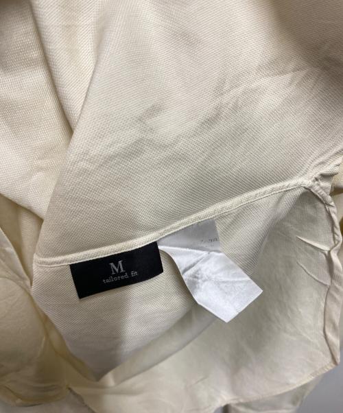 ERMENEGILDO ZEGNA（エルメネジルド・ゼニア）ERMENEGILDO ZEGNA (エルメネジルド・ゼニア) tailored fit シャツ ベージュ サイズ:Ｍの古着・服飾アイテム