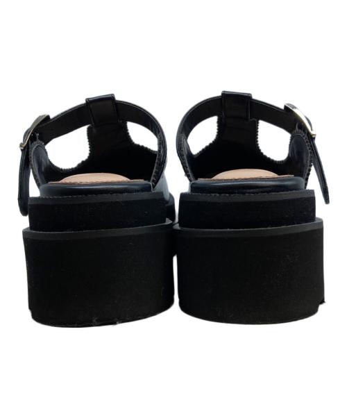 Ameri（アメリ）Ameri (アメリ) 26SS BROGUE SLIDE LOAFER ブラック サイズ:Mの古着・服飾アイテム