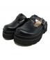 Ameri（アメリ）の古着「26SS BROGUE SLIDE LOAFER」｜ブラック