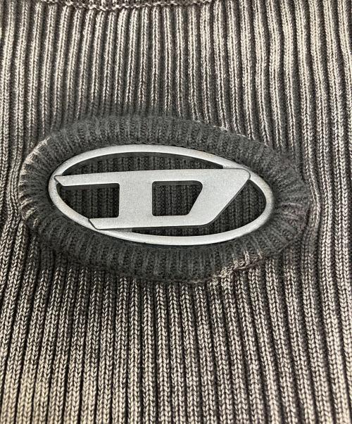DIESEL（ディーゼル）DIESEL (ディーゼル) 24AW K-Darin Sweater ブラウン サイズ:XLの古着・服飾アイテム