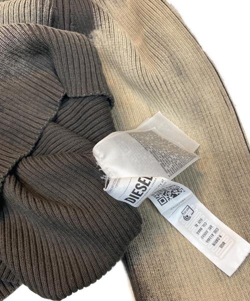 DIESEL（ディーゼル）DIESEL (ディーゼル) 24AW K-Darin Sweater ブラウン サイズ:XLの古着・服飾アイテム