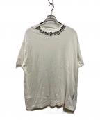 Palm Angelsパーム エンジェルス）の古着「25SS NECK LOGO TEE」｜ホワイト