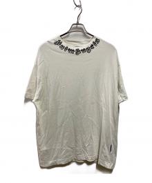 Palm Angels（パーム エンジェルス）の古着「25SS NECK LOGO TEE」｜ホワイト