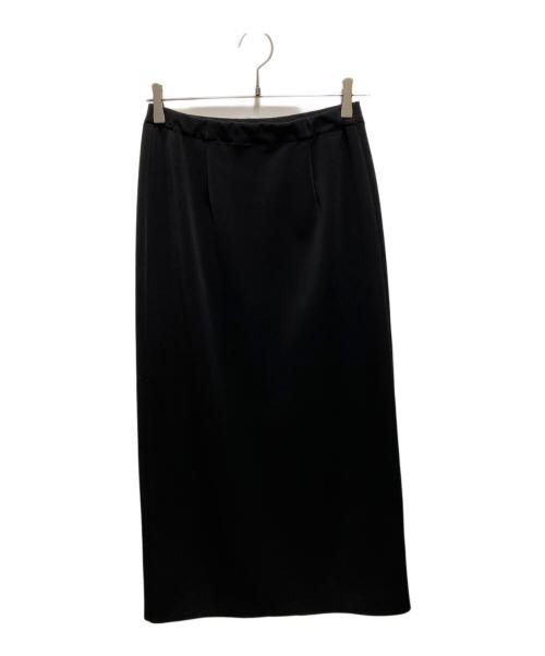 Curensology（カレンソロジー）Curensology (カレンソロジー) ストレッチタイトスカート ブラック サイズ:38の古着・服飾アイテム