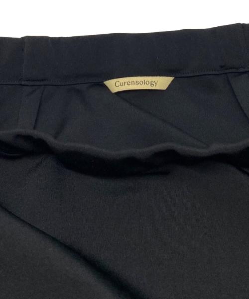 Curensology（カレンソロジー）Curensology (カレンソロジー) ストレッチタイトスカート ブラック サイズ:38の古着・服飾アイテム