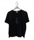 Saint Laurent Parisサンローランパリ）の古着「20SS プリントTシャツ」｜ブラック