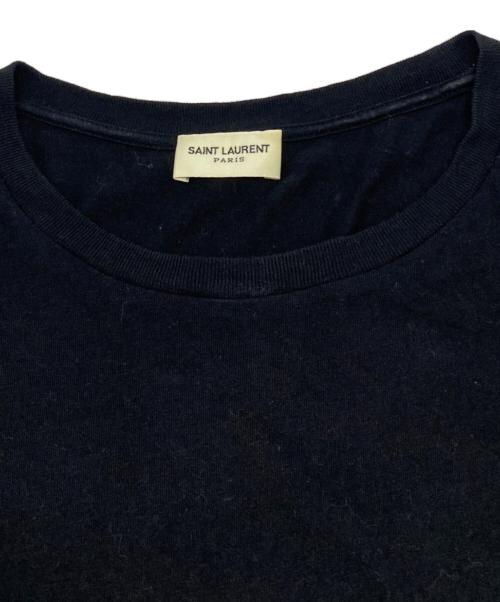 Saint Laurent Paris（サンローランパリ）Saint Laurent Paris (サンローランパリ) 20SS プリントTシャツ ブラック サイズ:XSの古着・服飾アイテム