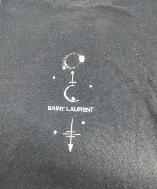 Saint Laurent Paris（サンローランパリ）Saint Laurent Paris (サンローランパリ) 20SS プリントTシャツ ブラック サイズ:XSの古着・服飾アイテム