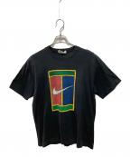 NIKEナイキ）の古着「テニスコートTシャツ」｜ブラック