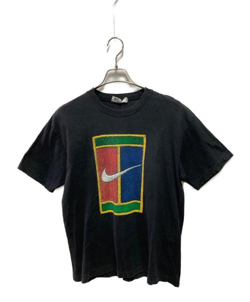 NIKE（ナイキ）NIKE (ナイキ) テニスコートTシャツ ブラック サイズ:サイズ詳細参照の古着・服飾アイテム