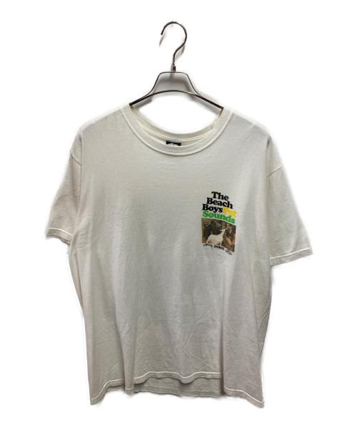 stussy（ステューシー）stussy (ステューシー) Tシャツ ホワイト サイズ:Ｌの古着・服飾アイテム