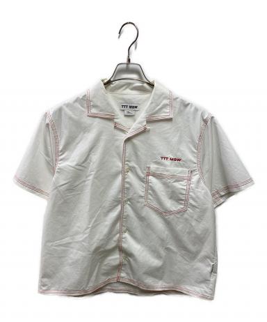 中古・古着通販】TTT MSW (ティー) Cotton Open Collar Short Sleeve