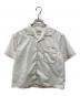 TTT MSW（ティー）の古着「Cotton Open Collar Short Sleeve Shirt」｜ホワイト