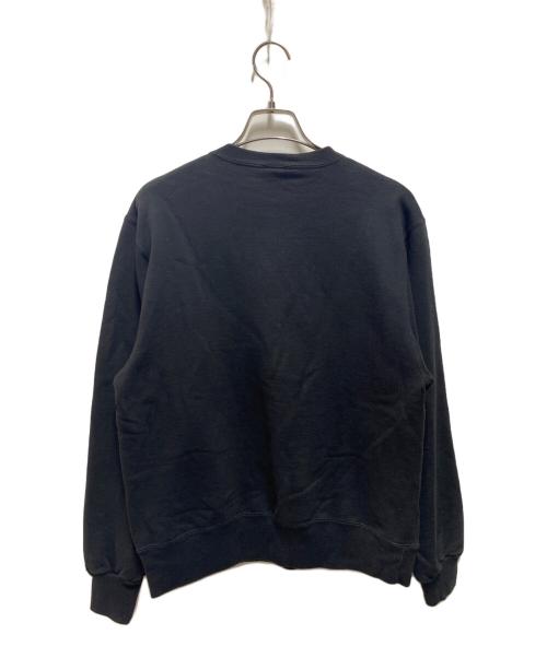 Champion（チャンピオン）Champion (チャンピオン) 90s Vガゼットロゴ刺繍スウェット ブラック サイズ:Ｍの古着・服飾アイテム