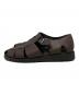 PARABOOT (パラブーツ) PACIFICレザーグルカサンダル ブラウン サイズ:43：23000円