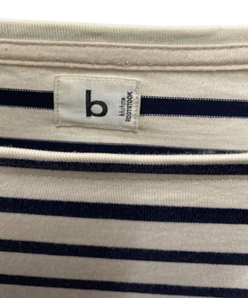 blurhms ROOTSTOCK（ブラームスルーツストック）blurhms ROOTSTOCK (ブラームスルーツストック) ボーダーカットソー ホワイト サイズ:Ｍの古着・服飾アイテム