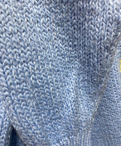 POLO RALPH LAUREN（ポロ・ラルフローレン）POLO RALPH LAUREN (ポロ・ラルフローレン) コットンニット スカイブルー サイズ:Ｓの古着・服飾アイテム