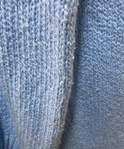 POLO RALPH LAUREN（ポロ・ラルフローレン）POLO RALPH LAUREN (ポロ・ラルフローレン) コットンニット スカイブルー サイズ:Ｓの古着・服飾アイテム