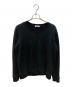 VALENTINO（ヴァレンティノ）の古着「VLTN L/S SWEAT」｜ブラック