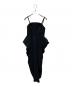 CLANE（クラネ）の古着「BARE TOP DRAPE ONEPIECE」｜ブラック