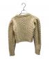 CLANE (クラネ) HAND CABLE COMPACT KNIT TOPS アイボリー サイズ:S：8000円