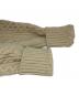 中古・古着 CLANE (クラネ) HAND CABLE COMPACT KNIT TOPS アイボリー サイズ:S：8000円