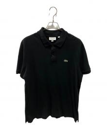 LACOSTE（ラコステ）の古着「ポロシャツ」｜ブラック