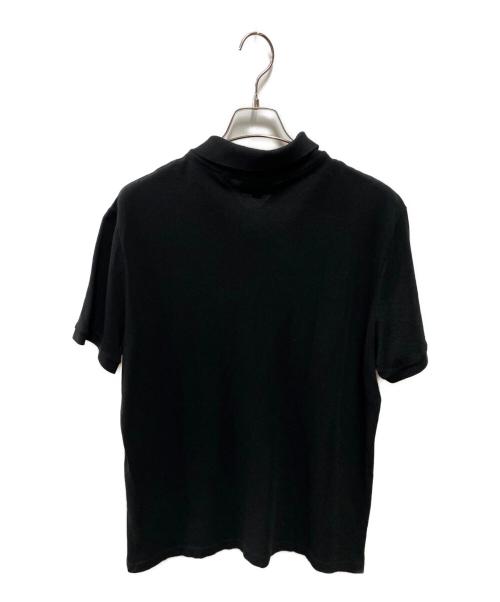 LACOSTE（ラコステ）LACOSTE (ラコステ) ポロシャツ ブラック サイズ:ＸＸＬの古着・服飾アイテム