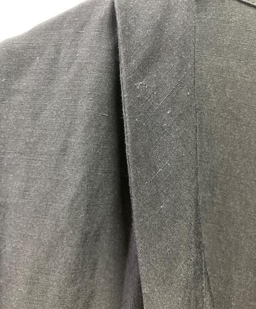 Whim Gazette（ウィムガゼット）Whim Gazette (ウィムガゼット) リネン混ワンピース ブラック サイズ:ＦＲＥＥの古着・服飾アイテム