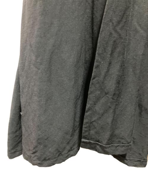 Whim Gazette（ウィムガゼット）Whim Gazette (ウィムガゼット) リネン混ワンピース ブラック サイズ:ＦＲＥＥの古着・服飾アイテム