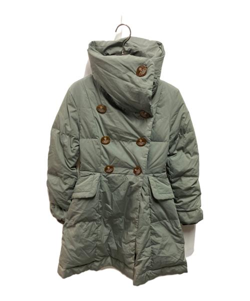 Vivienne Westwood RED LABEL（ヴィヴィアンウエストウッドレッドレーベル）Vivienne Westwood RED LABEL (ヴィヴィアンウエストウッドレッドレーベル) ダウンコート グリーン サイズ:Ｓの古着・服飾アイテム