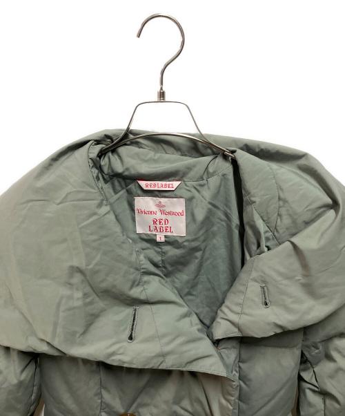 Vivienne Westwood RED LABEL（ヴィヴィアンウエストウッドレッドレーベル）Vivienne Westwood RED LABEL (ヴィヴィアンウエストウッドレッドレーベル) ダウンコート グリーン サイズ:Ｓの古着・服飾アイテム