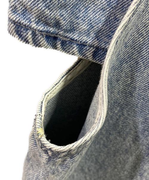CLANE（クラネ）CLANE (クラネ) CIRCLE CUT LAYERED DENIM SKIRT インディゴの古着・服飾アイテム