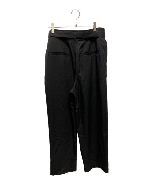 CLANE（クラネ）CLANE (クラネ) WAIST BELT DAD PANTS ブラック サイズ:1の古着・服飾アイテム