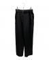 CLANE（クラネ）の古着「WAIST BELT DAD PANTS」｜ブラック