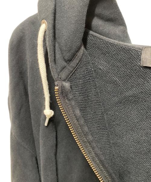 X-LARGE（エクストララージ）X-LARGE (エクストララージ) STANDARD LOGO ZIP HOODED SWEATSHIRT ブラック サイズ:Lの古着・服飾アイテム