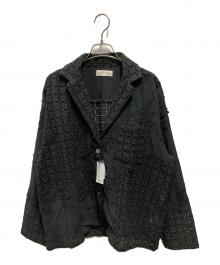 SUM1 STYLE（スミスタイル）の古着「26SS 刺繍ジャケット」｜ブラック