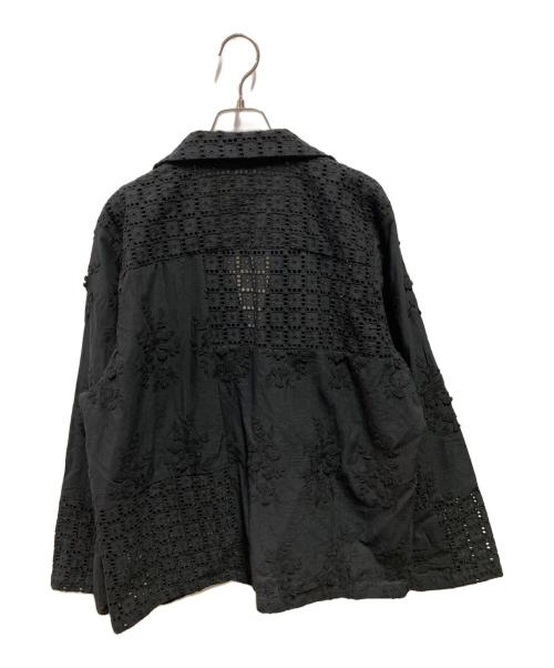 SUM1 STYLE（スミスタイル）SUM1 STYLE (スミスタイル) 26SS 刺繍ジャケット ブラック サイズ:free 未使用品の古着・服飾アイテム