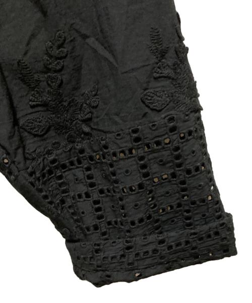 SUM1 STYLE（スミスタイル）SUM1 STYLE (スミスタイル) 26SS 刺繍ジャケット ブラック サイズ:free 未使用品の古着・服飾アイテム