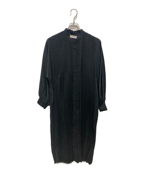 SUM1 STYLE（スミスタイル）SUM1 STYLE (スミスタイル) 26SS ドルマンプリーツワンピース ブラック サイズ:ＦＲＥＥの古着・服飾アイテム
