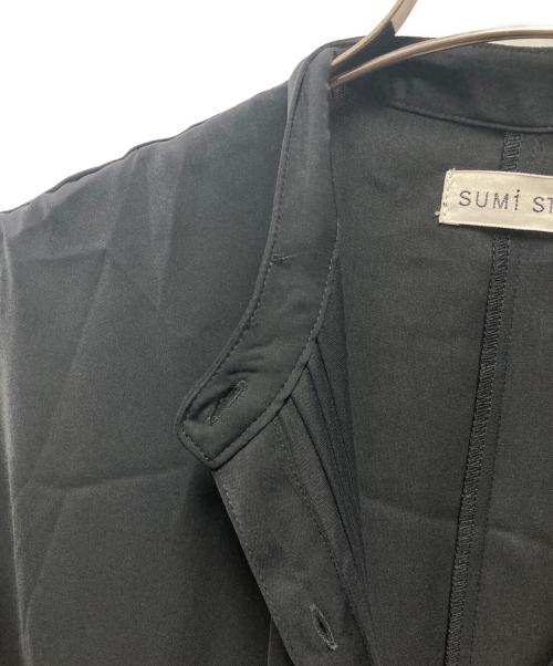 SUM1 STYLE（スミスタイル）SUM1 STYLE (スミスタイル) 26SS ドルマンプリーツワンピース ブラック サイズ:ＦＲＥＥの古着・服飾アイテム