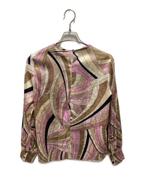 MARELLA（マレーラ）MARELLA (マレーラ) 総柄ブラウス ピンク サイズ:42 未使用品の古着・服飾アイテム