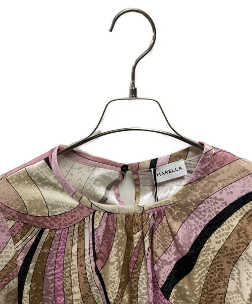 MARELLA（マレーラ）MARELLA (マレーラ) 総柄ブラウス ピンク サイズ:42 未使用品の古着・服飾アイテム