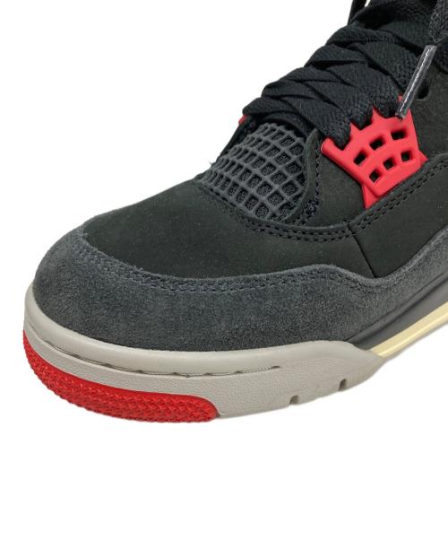 NIKE（ナイキ）NIKE (ナイキ) JORDAN 4 RETRO ブラック サイズ:27.5の古着・服飾アイテム