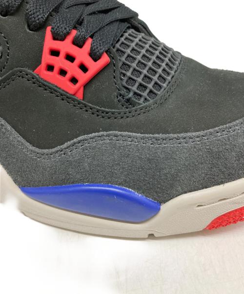 NIKE（ナイキ）NIKE (ナイキ) JORDAN 4 RETRO ブラック サイズ:27.5の古着・服飾アイテム