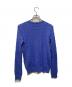 POLO RALPH LAUREN (ポロ・ラルフローレン) ケーブルニット ブルー サイズ:Ｍ：7000円