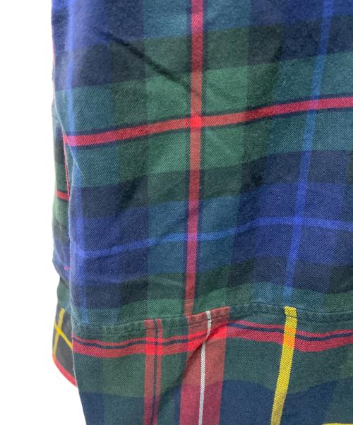 POLO RALPH LAUREN（ポロ・ラルフローレン）POLO RALPH LAUREN (ポロ・ラルフローレン) パッチワークシャツ レッド サイズ:Sの古着・服飾アイテム