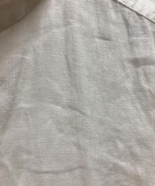 POLO RALPH LAUREN（ポロ・ラルフローレン）POLO RALPH LAUREN (ポロ・ラルフローレン) リネン半袖シャツ ホワイト サイズ:2の古着・服飾アイテム