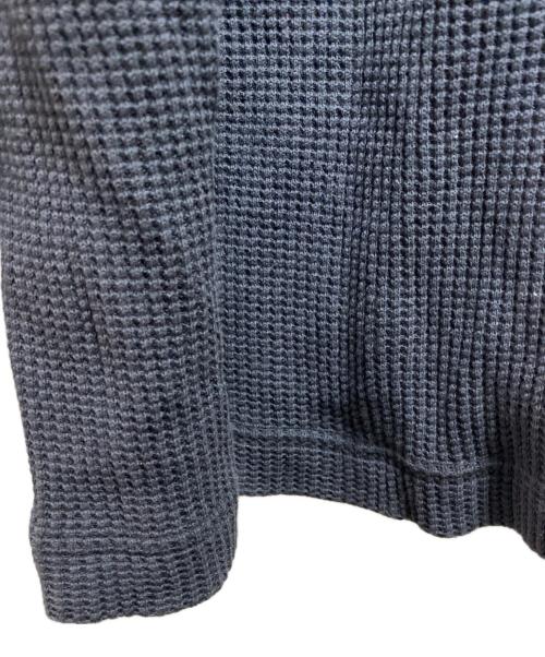Cabaret Poval（キャバレーポバール）Cabaret Poval (キャバレーポバール) Fabien Waffle Top グレー サイズ:Mの古着・服飾アイテム